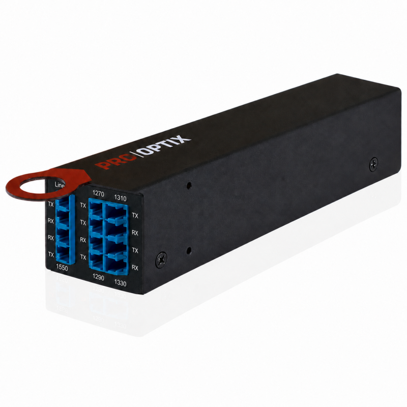 4 Channels, CWDM Mux Demux, 1270 - 1330 nm