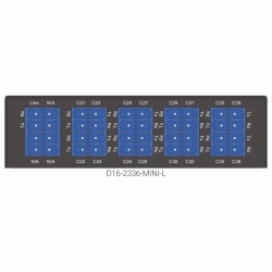 16 Channels, DWDM Mux Demux, C21 - C36