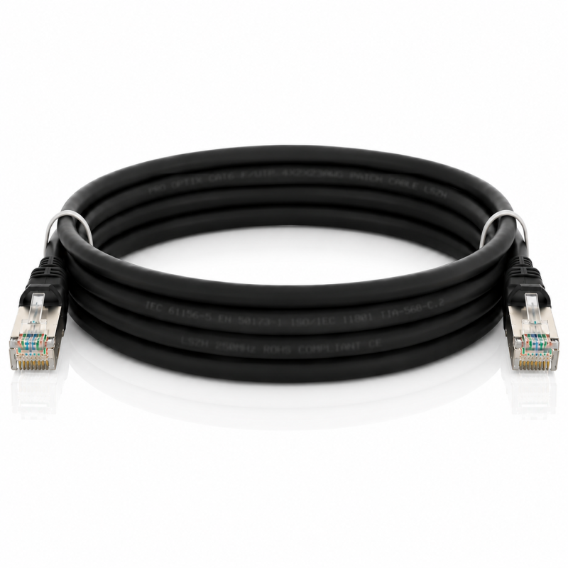 CAT6 STP Network Cable, Black