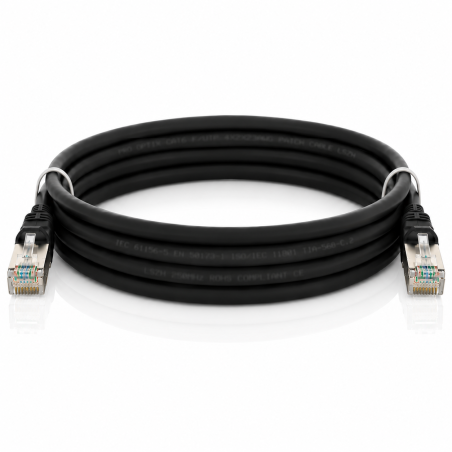 CAT6 STP Network Cable, Black