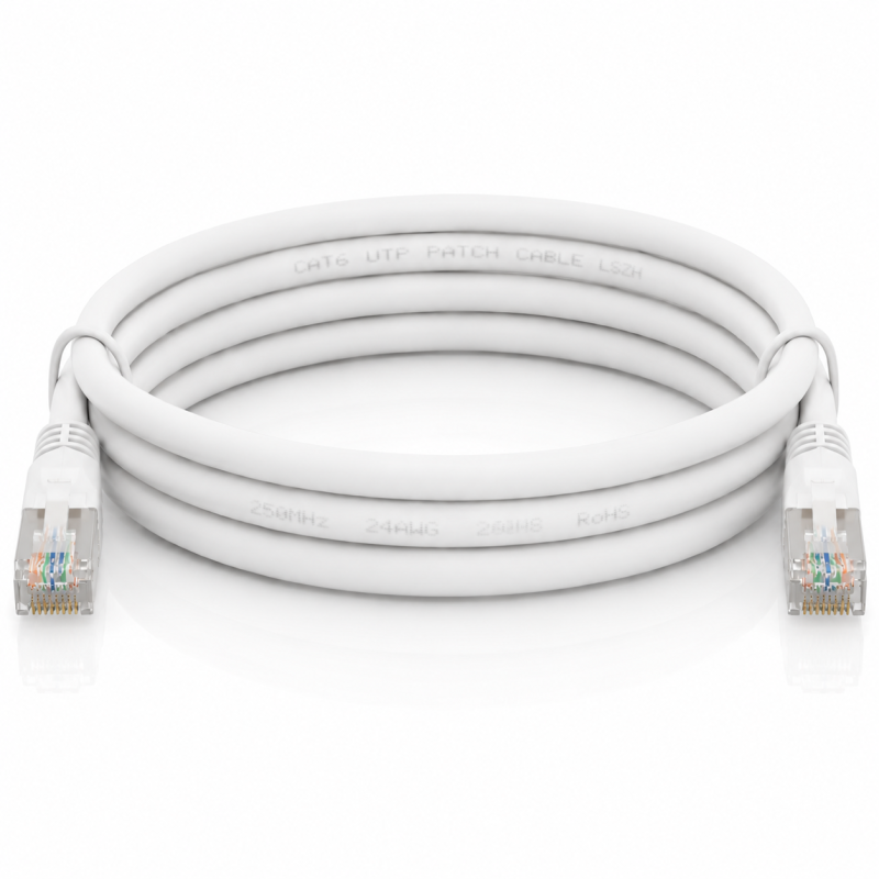 CAT6 UTP Network Cable, White