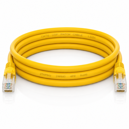 CAT6 UTP Network Cable, Yellow