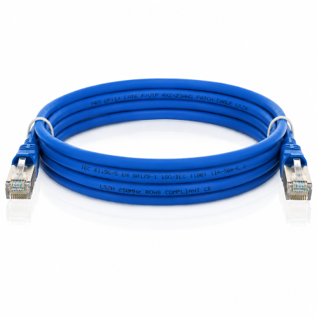 CAT6A STP Network Cable, Blue
