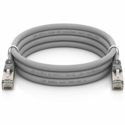 CAT6A STP Network Cable, Grey