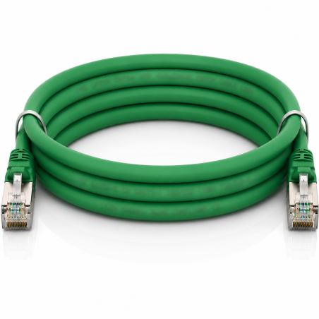 CAT6A STP Network Cable, Green