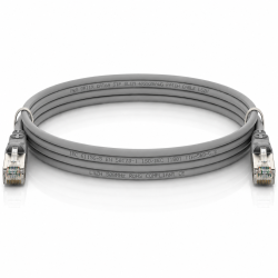 CAT6A STP SLIM Network Cable, Grey