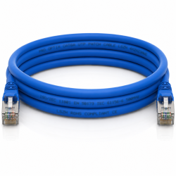 CAT6A UTP Network Cable, Blue