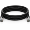CAT6A UTP Network Cable, Black