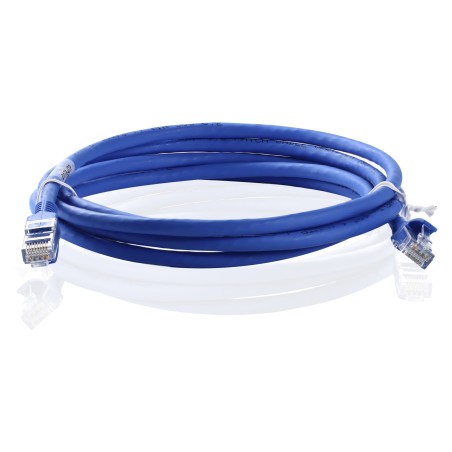 CAT6A UTP SLIM Network Cable, Blue