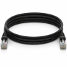 CAT6A UTP SLIM Network Cable, Black