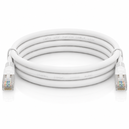 CAT6A UTP Network Cable, White