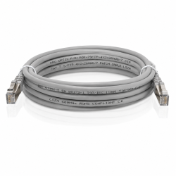CAT7 STP Network Cable, Grey