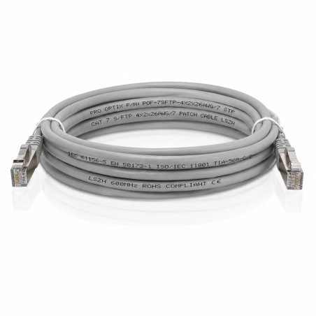 CAT7 STP Network Cable, Grey