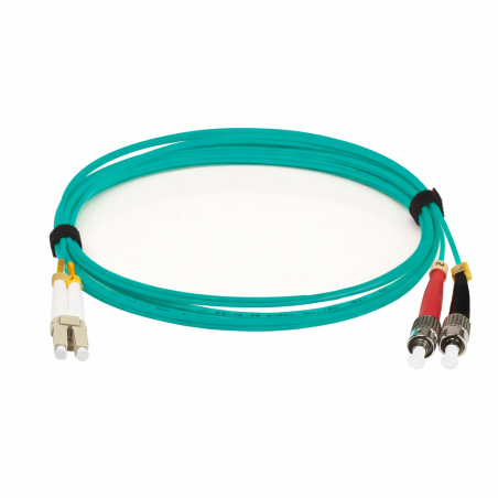 LC Duplex UPC to ST Duplex UPC OM3 Multimode Cable