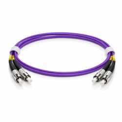 FC Duplex UPC to FC Duplex UPC OM4 Multimode Cable