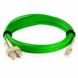 LC Duplex UPC to SC Duplex UPC OM5 Multimode Cable