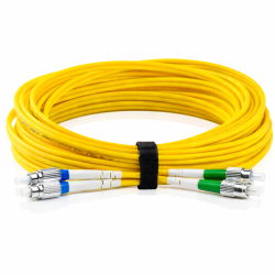 FC Duplex UPC to FC Duplex APC OS2 Singlemode Cable
