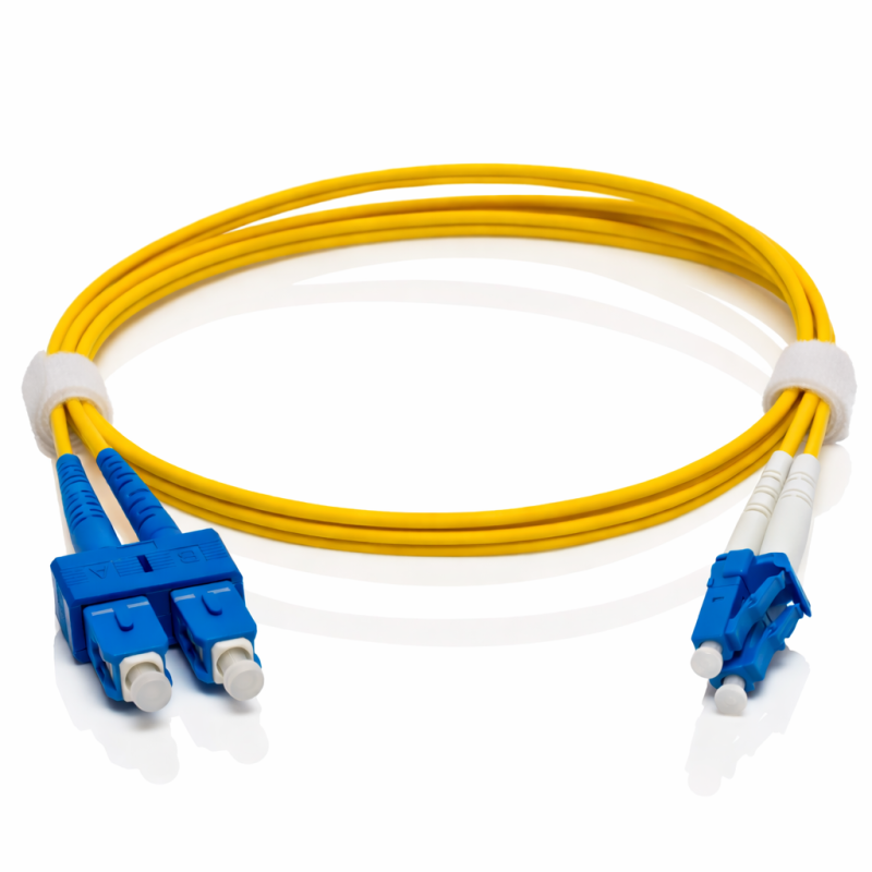LC Duplex UPC to SC Duplex UPC OS2 Singlemode Cable