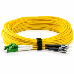 LC Duplex APC to FC Duplex UPC OS2 Singlemode Cable
