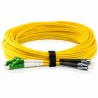 LC Duplex APC to FC Duplex UPC OS2 Singlemode Cable