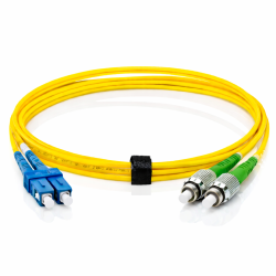 SC Duplex UPC to FC Duplex APC OS2 Singlemode Cable
