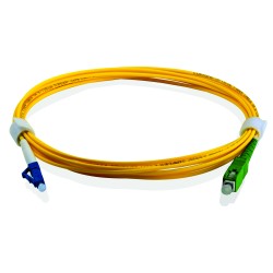 LC Simplex UPC to SC Simplex APC OS2 Singlemode Cable
