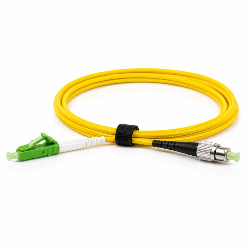 LC Simplex APC to FC Simplex UPC OS2 Singlemode Cable