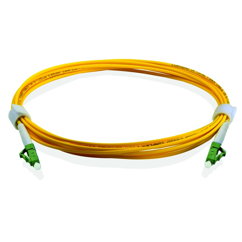 LC Simplex APC to LC Simplex APC OS2 Singlemode Cable