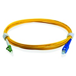LC Simplex APC to SC Simplex UPC OS2 Singlemode Cable