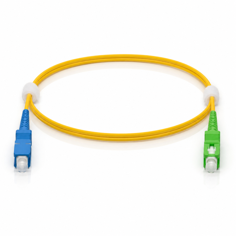 SC Simplex UPC to SC Simplex APC OS2 Singlemode Cable