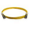 ST Duplex UPC to ST Duplex UPC OS2 Singlemode Cable