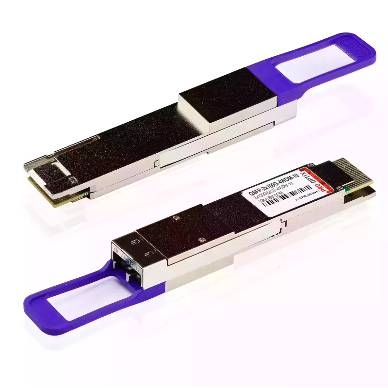 2X100G QSFP-DD 4WDM