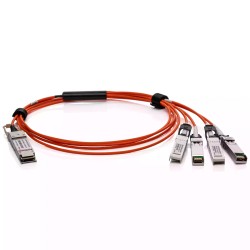 100G QSFP28 to 4x SFP28 Breakout AOC