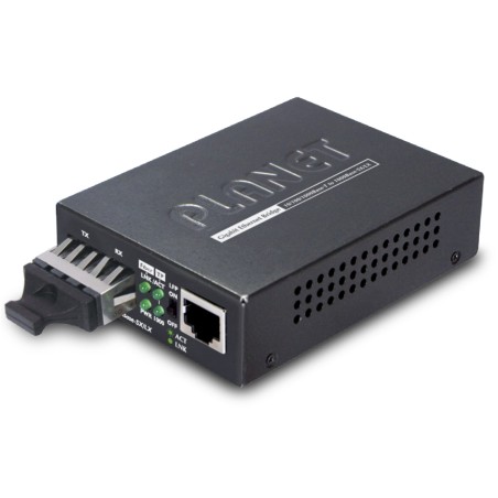 Planet 10/100/1000Base-T to 1000Base-SX 220/550m Media Converter