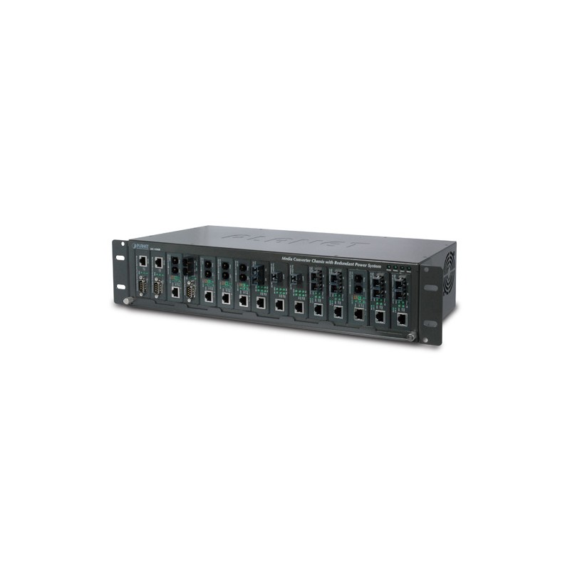 Planet 15 Slot Media Converter Chassi