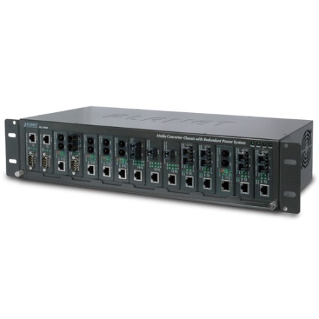 Planet 15 Slot Media Converter Chassi