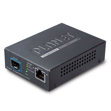 Planet 10G/5G/2.5G/1G/100BASE-T to 10GBASE-X SFP+ Media Converter
